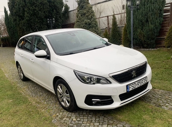 Peugeot 308 cena 38900 przebieg: 145000, rok produkcji 2018 z Drezdenko małe 254